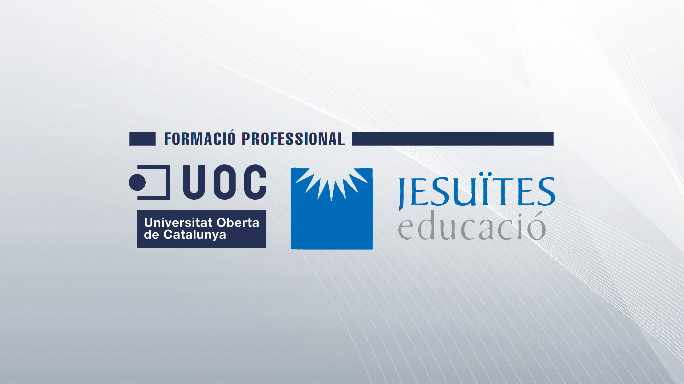 La educación en Jesuïtes y UOC en la nueva formación profesional